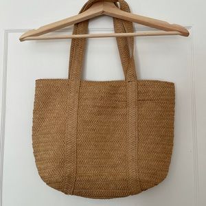Draper James straw bag